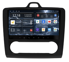 Штатная магнитола Redpower 75136B Hi-Fi для Ford Focus II 2005-2011 с климат-контролем на Android 10.0