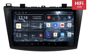 Штатная магнитола Redpower 75034 Hi-Fi для Mazda 3 (BL) 2009-2013 на Android 10.0