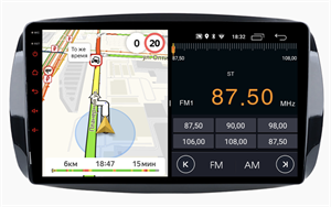 Parafar для Mercedes Fortwo III 2014-2022, Forfour II 2014-2022 на Android 11.0 (PF214FHD)