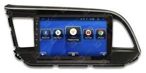 IQ NAVI TS9-1623CFHD с DSP + 4G SIM + CarPlay для Hyundai Elantra VI Restyle (AD) (2019-2020) на Android 8.1.0