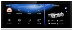 Radiola 4/64 ГБ RDL-LEX-IS для Lexus IS III (2013-2019) (вместо штатного 8" экрана) на Android 10.0