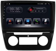 {{photo.Alt || photo.Description || 'Автомагнитола Stonelock SK1031MB 3/32 2K для Skoda Yeti I 2009-2018 климат-контроль (экран 2K) на Android 10.0'}}