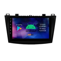 Roximo RM-2414 4/64 ГБ для Mazda 3 (BL) 2009-2013 на Android 12.0