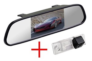 Зеркало + камера cam-044 для Chevrolet Aveo (2004-2011), Captiva (2006-), Cruze (2008-), Epica (2006-), Orlando (2010-), Lacetti, Lova