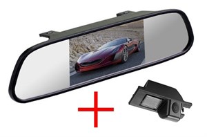Зеркало + камера cam-024 для Opel Astra, Vectra, Zafira, Corsa, Insignia, Meriva / Chevrolet Cobalt
