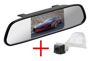 Зеркало + камера cam-083 для Great Wall Hover H3 2014+, H5, H6, M4