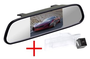 Зеркало + камера cam-025 для Hyundai i40 2011+ / Kia Optima 10-16, Sportage 2016+