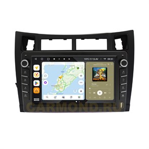 {{photo.Alt || photo.Description || 'Штатная магнитола Wide Media MT3022QU-B-4/32 для Toyota Yaris, Vitz, Platz 2005-2012 (с кнопками) на Android 10.0'}}