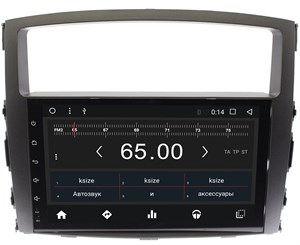 Штатная магнитола Wide Media WM-CF3046NC для Mitsubishi Pajero IV 2006-2017 Android 7