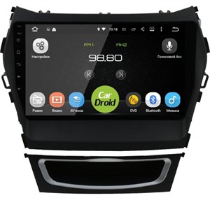 Штатная магнитола Roximo CarDroid RD-2019F для Hyundai Santa Fe III 2012-2019 (Android 10.0) DSP