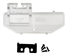 Плафон для камеры cam-037 для Mazda 6 GH, RX-8 (2007, 2008, 2009, 2010, 2011, 2012) - фото 187048