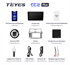 Штатная магнитола Teyes CC2 Plus 3/32 ГБ для Toyota Land Cruiser Prado 150 2013-2017 на Android 10.0 - фото 222827