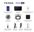 Штатная магнитола Teyes CC2 Plus 3/32 ГБ для Toyota Highlander (U40) 2007-2013 на Android 10.0 - фото 222901