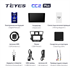 Штатная магнитола Teyes CC2 Plus 4/64 ГБ для Toyota Highlander (U40) 2007-2013 на Android 10.0 - фото 226971