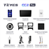 Штатная магнитола Teyes CC2 Plus 4/64 ГБ для Peugeot 3008 I, 5008 I 2009-2016 кондиционер на Android 10.0 - фото 227606