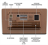 Штатная магнитола IQ NAVI P6-2921CFSHD SUPER HD (6/128ГБ) для Toyota Land Cruiser 200 2016+ на Android 10.0 - фото 259906