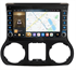 Штатная магнитола CarMedia OL-1258-1-P (с кнопками) для JEEP Wrangler 2007-2017 на Android 10.0 - фото 276034