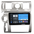 Штатная магнитола Vomi ZX488R9-9863-LTE для Hummer H2 2007-2009 квадратные воздуховоды cерый на Android 10.0 - фото 279167