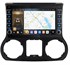 Автомагнитола CarMedia OL-1258-2-D (с кнопками) для JEEP Wrangler 2007-2017 на Android 10.0 - фото 337890