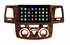 Штатная магнитола Parafar для Toyota Hilux / Fortuner (2005-2008) (авто с кондиционером) цвет Дерево на Android 12.0 (PF066ACWXHD) - фото 354483