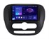 Штатная магнитола Teyes CC3 2K 4/64 ГБ для KIA Soul II 2013-2019 климат (цвет рамки - черный матовый) на Android 10.0 - фото 402811