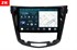 Штатная магнитола Redpower Slim 2K 71301 для Nissan Qashqai II, X-Trail III (T32) 2015-2019 с климат-контролем на Android 10.0 - фото 404457
