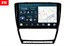 Штатная магнитола Redpower Slim 2K 71005BC для Skoda Octavia II (A5) 2004-2013 с кондиционером (черная) на Android 10.0 - фото 404713